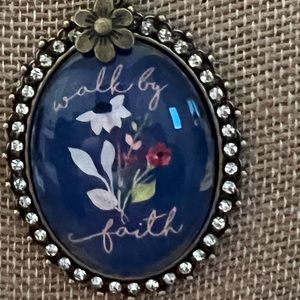 Walk by Faith necklace